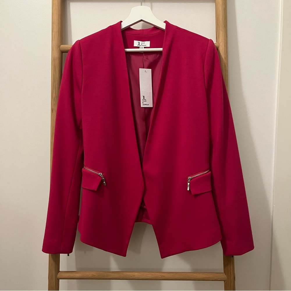 Jules & Leopoldo Blazer with Zipper Details
